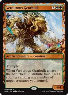 《新緑の機械巨人/Verdurous Gearhulk》[MPS] 緑