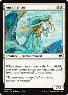 《オーラ術師/Auramancer》[ORI] 白C