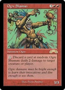 《オーガのシャーマン/Ogre Shaman》[EXO] 赤R