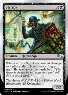 《Sly Spy》(finger) [UST] 黒U