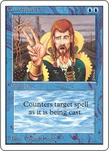 《対抗呪文/Counterspell》[LEA] 青U