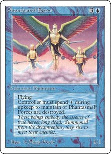 《幻影の軍団/Phantasmal Forces》[LEA] 青U