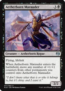 《霊基体の匪賊/Aetherborn Marauder》[KLD]黒U