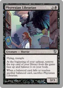 《Phyrexian Librarian》[UNH] 黒U