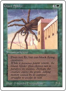 《大蜘蛛/Giant Spider》[LEA] 緑C