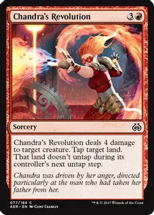 《チャンドラの革命/Chandra's Revolution》[AER] 赤C