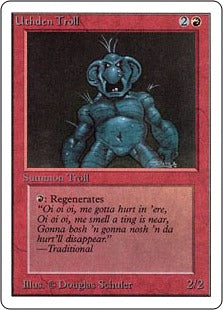 《ウスデン・トロール/Uthden Troll》[LEA] 赤U