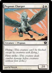 《突撃ペガサス/Pegasus Charger》[9ED] 白C