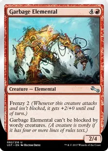 《Garbage Elemental》(2/4) [UST] 赤U