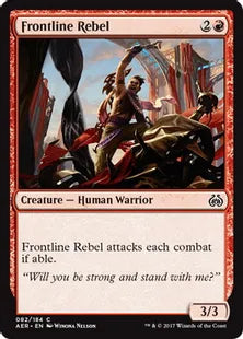 《最前線の反逆者/Frontline Rebel》[AER] 赤C