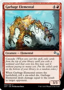 《Garbage Elemental》(3/3) [UST] 赤U