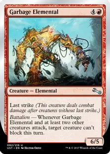 《Garbage Elemental》(6/5) [UST] 赤U