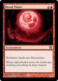 《血染めの月/Blood Moon》[9ED] 赤R