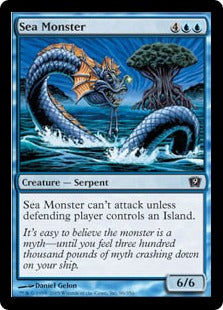 《シー・モンスター/Sea Monster》[9ED] 青C