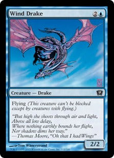 《風のドレイク/Wind Drake》[9ED] 青C