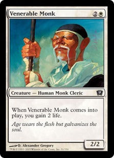 《ありがたい老修道士/Venerable Monk》[9ED] 白C