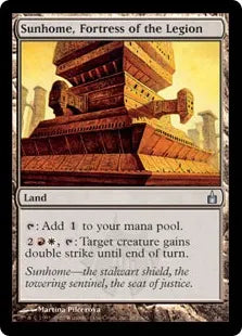 《軍の要塞、サンホーム/Sunhome, Fortress of the Legion》[RAV] 土地U