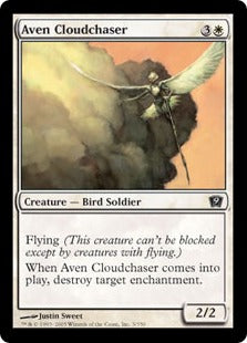 《雲を追うエイヴン/Aven Cloudchaser》[9ED] 白C