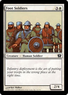 《歩兵部隊/Foot Soldiers》[9ED] 白C