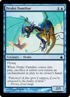 《ドレイクの使い魔/Drake Familiar》[RAV] 青C