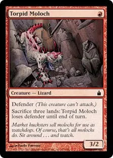 《無気力なモロク/Torpid Moloch》[RAV] 赤C