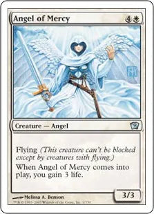 《慈悲の天使/Angel of Mercy》[9ED] 白U