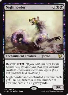 《夜の咆哮獣/Nighthowler》[C15] 黒R