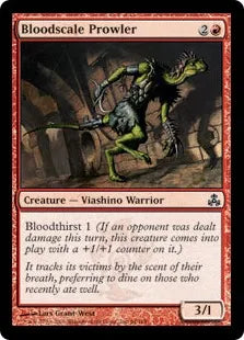 《血鱗のうろつく者/Bloodscale Prowler》[GPT] 赤C