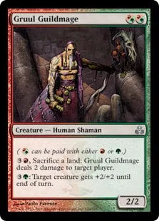 《グルールのギルド魔道士/Gruul Guildmage》[GPT] 混U