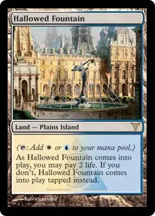 《神聖なる泉/Hallowed Fountain》[DIS] 土地R