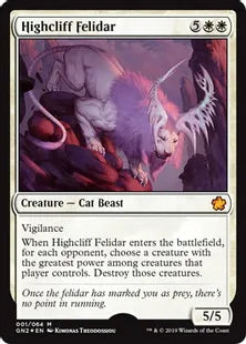 《Highcliff Felidar》[Magic Game Night] 白