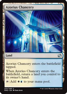 《アゾリウスの大法官庁/Azorius Chancery》[MM2] 土地U