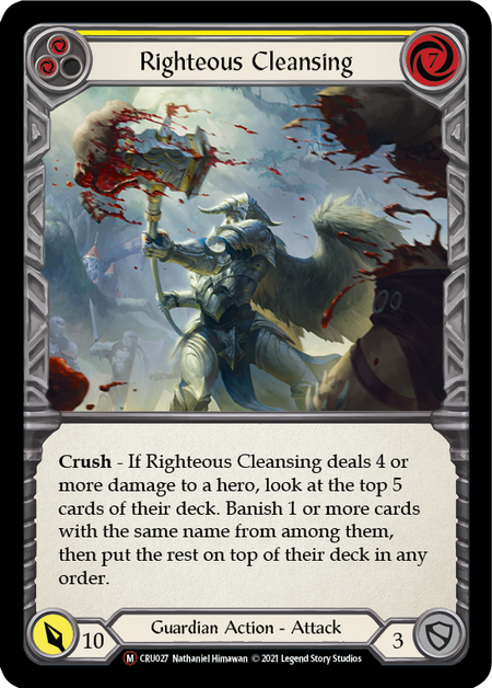 Righteous Cleansing