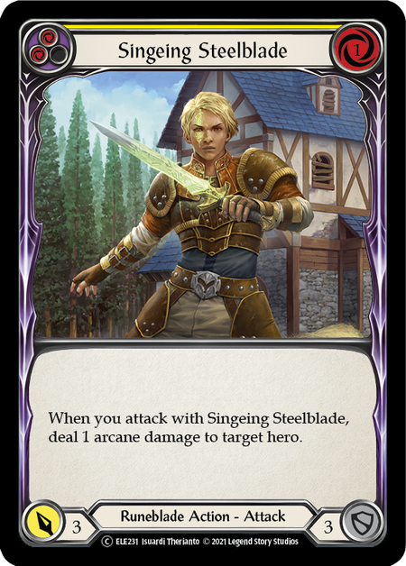 Singeing Steelblade (2)