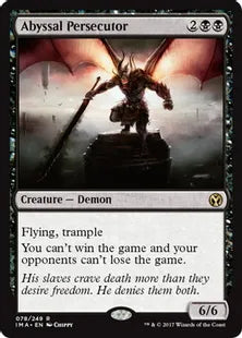 《深淵の迫害者/Abyssal Persecutor》[IMA] 黒R