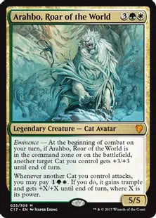 世界の咆哮、アラーボ/Arahbo, Roar of the World》[C17] 金R