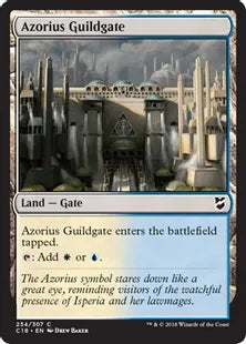 《アゾリウスのギルド門/Azorius Guildgate》[C18] 土地C