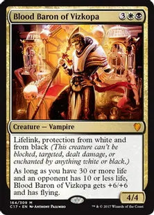 《ヴィズコーパの血男爵/Blood Baron of Vizkopa》[C17] 金R