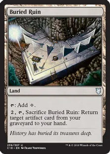 《埋没した廃墟/Buried Ruin》[C18] 土地U