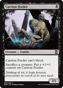 《屍肉喰らい/Carrion Feeder》[EMA] 黒C
