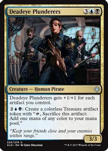 《巧射艦隊の略取者/Deadeye Plunderers》[XLN] 金U