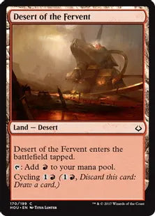 《熱烈の砂漠/Desert of the Fervent》[HOU] 土地C