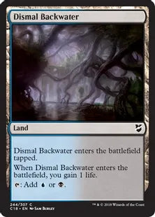 《陰鬱な僻地/Dismal Backwater》[C18] 土地C
