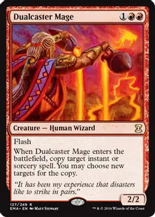 《二重詠唱の魔道士/Dualcaster Mage》[EMA] 赤R