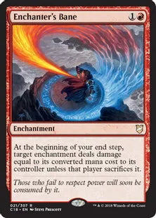 《結界師の破滅/Enchanter's Bane》[C18] 赤R