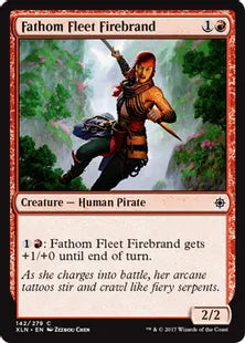 《深海艦隊の扇動者/Fathom Fleet Firebrand》[XLN] 赤C