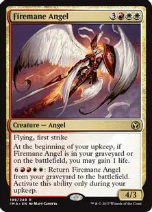 《炎まといの天使/Firemane Angel》[IMA] 金R