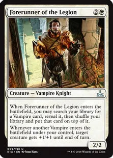 《軍団の先駆け/Forerunner of the Legion》[RIX] 白U