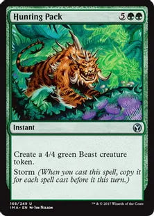 《狩り立てる群れ/Hunting Pack》[IMA] 緑U