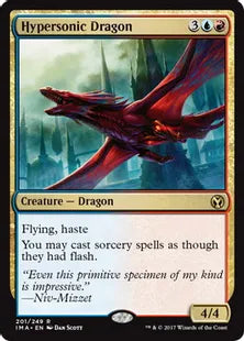 《超音速のドラゴン/Hypersonic Dragon》[IMA] 金R